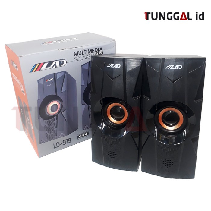 Speaker USB LAD LD 108 Multimedia Speaker Laptop Handphone Komputer