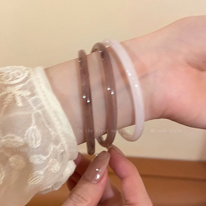 Gelang Batu Akik Imitasi Gelang Indah Wanita Aksesoris Fashion Jingle Bracelet