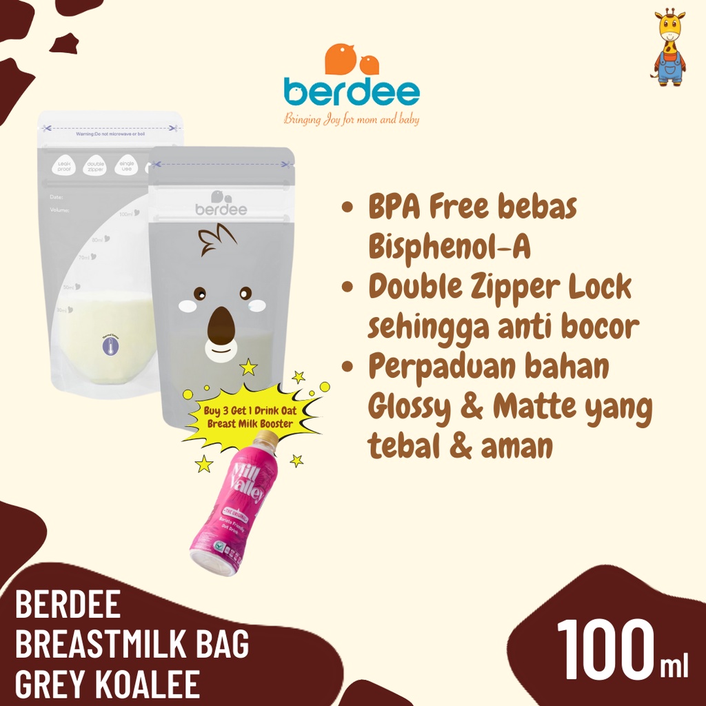 Berdee Breast Milk Bag/Kantong Asi