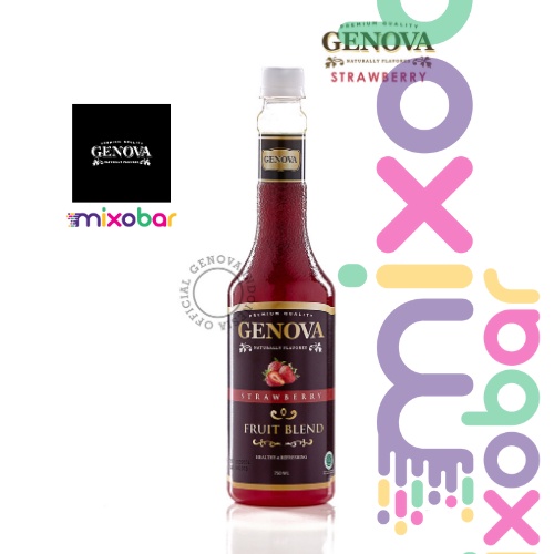 

Genova Fruit Blend Strawberry 750ml l Buah Puree