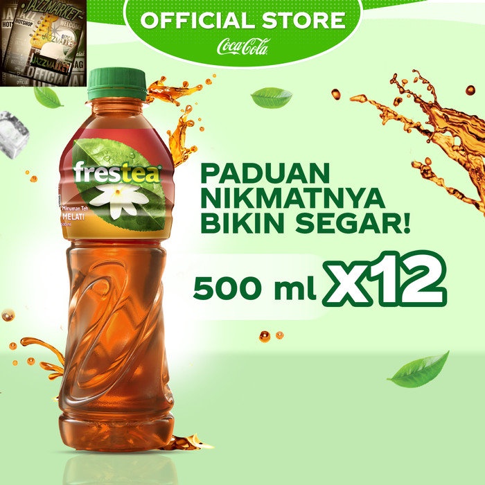 

Frestea Original Jasmine Botol 500mL x 12pcs