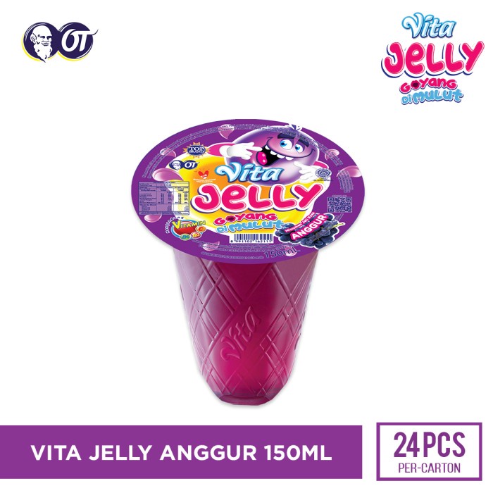 

Vita Jelly Drink - Anggur 250ml - [1 Pcs]