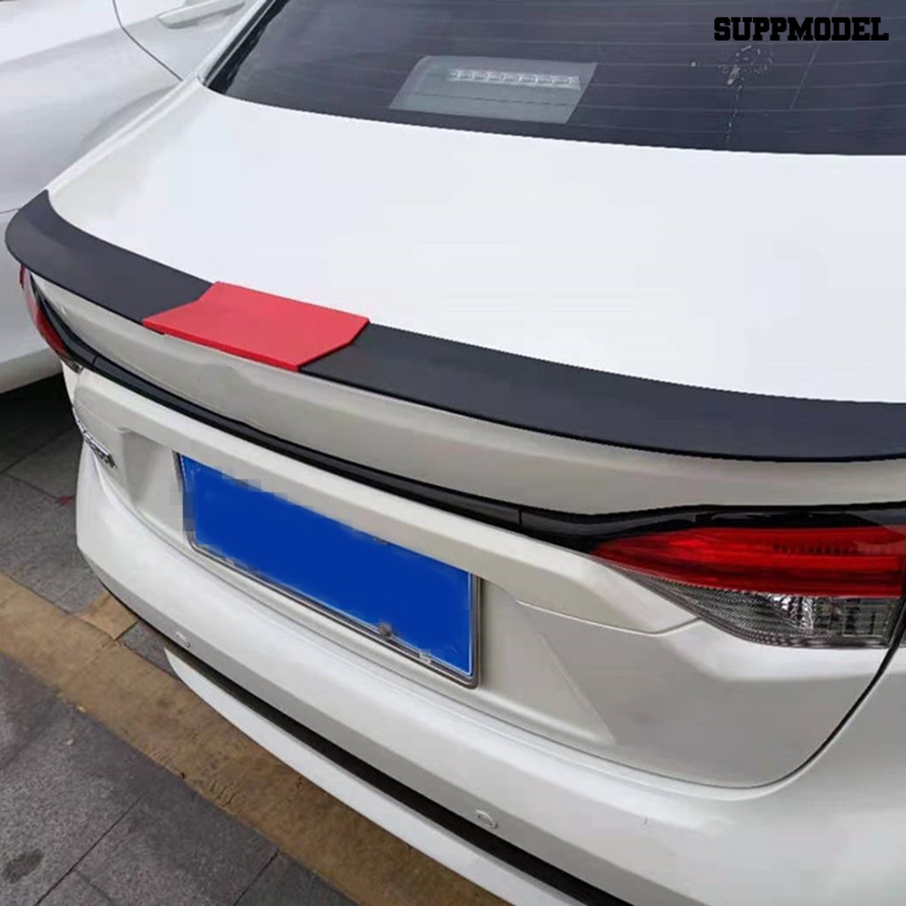 [SM Otomatis] Lip Spoiler Penyambungan Tiga Bagian Adjustable ABS Modifikasi Mobil Sayap Bibir Bagasi Belakang Untuk Mobil