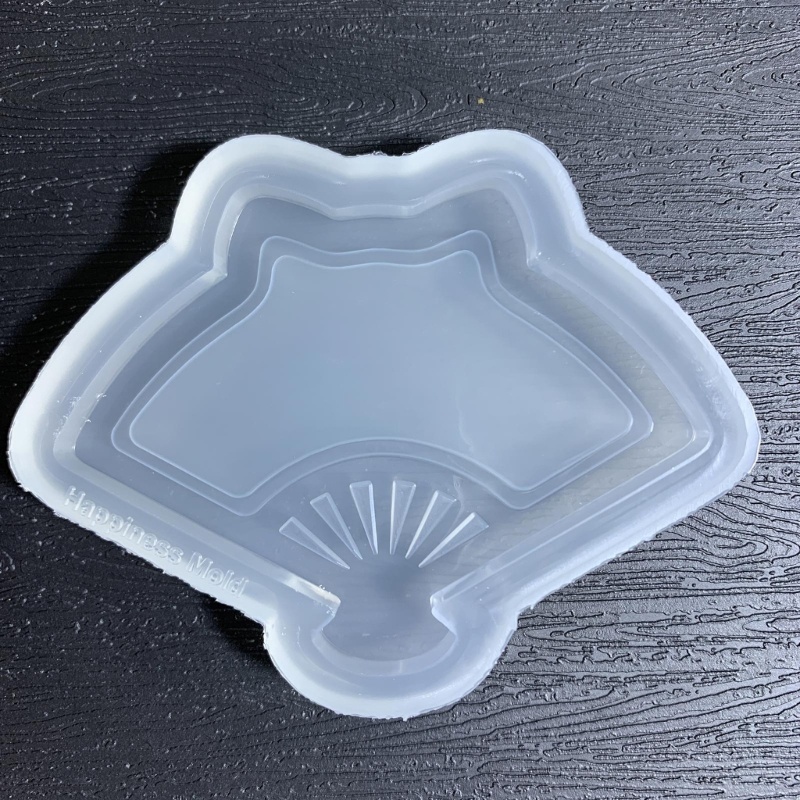 Sa Tangan Berbentuk Kipas Makanan Penutup Cetakan Silikon Kipas Yang Indah Resin Casting Cetakan Handmade DIY Membuat Seni Craft Dekorasi Kue