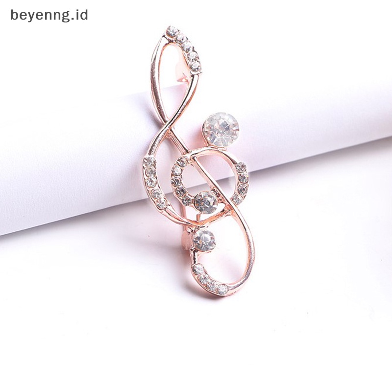 Beyen 1pc Bros Perempuan Simbol Musik Hias Pin Alloy Aksesoris Jas Gadis  Id