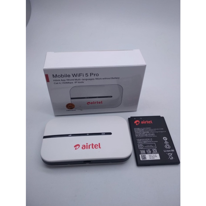 Modem Wifi Mifi 4G LTE E5576 Unlock All Operator - E5576 1500mAh