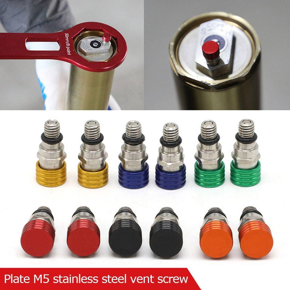 POPULAR Sekrup Pelepas Udara Pereda Tekanan Universal Penyerap Goncangan Motor Off-Road