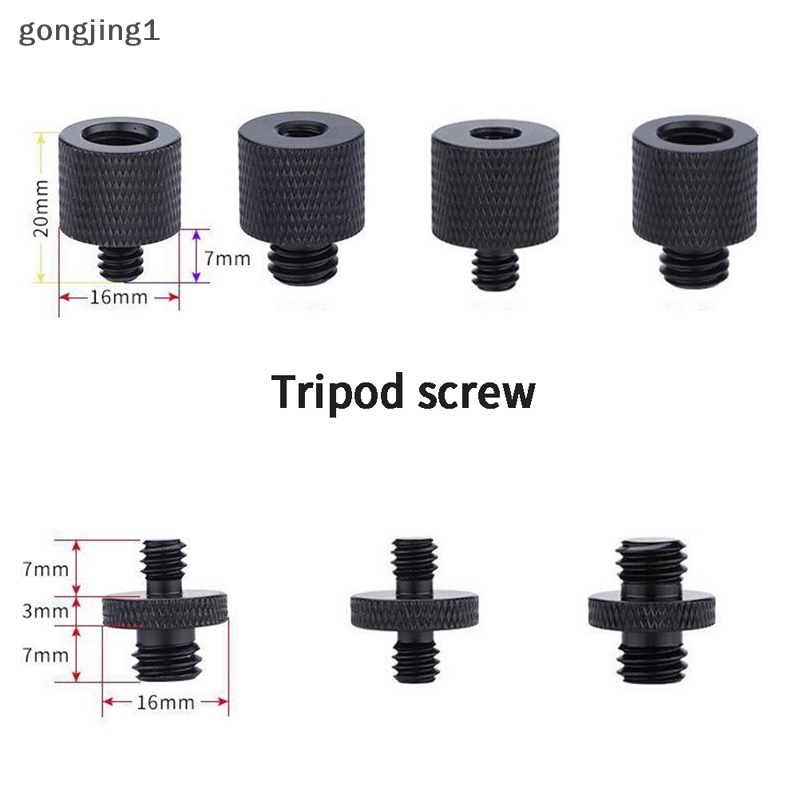 Adaptor Dudukan Sekrup Drat GGG 3per8 &quot;Ke 1per4&quot; Male to Female Plat Tripod Screw Mount ID