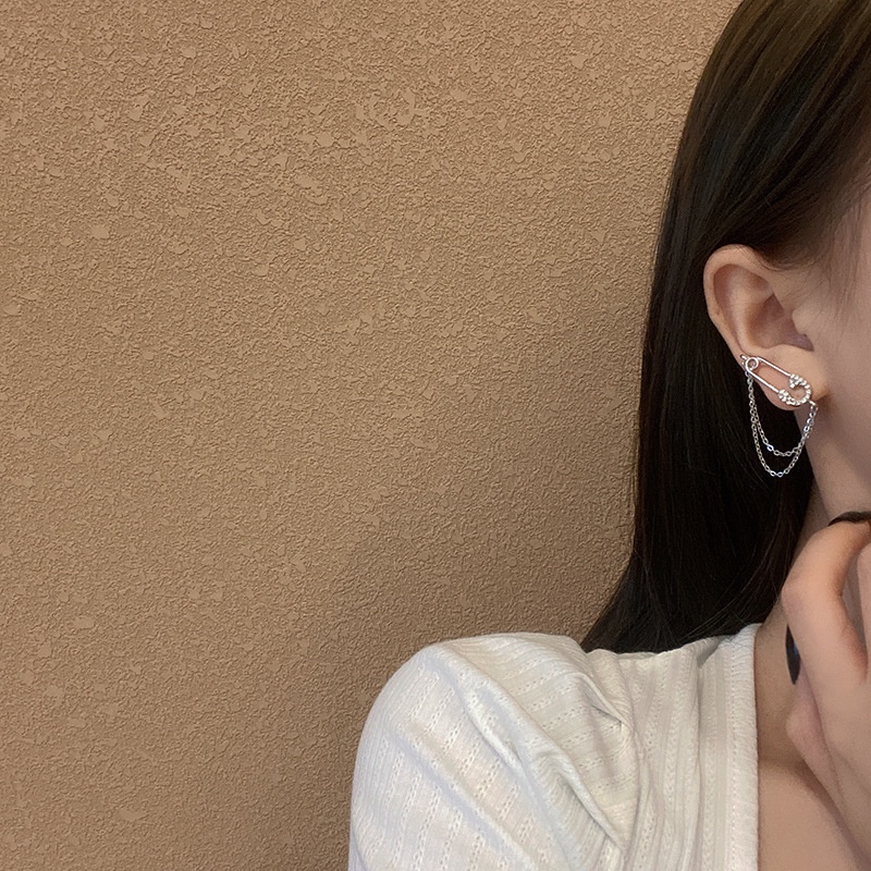 Goldkingdom Aksesoris Perhiasan Fashion Ready Stock Logam Tulang Selangka Rantai Dibungkus Kalung Gender Wanita Jarum Kalung