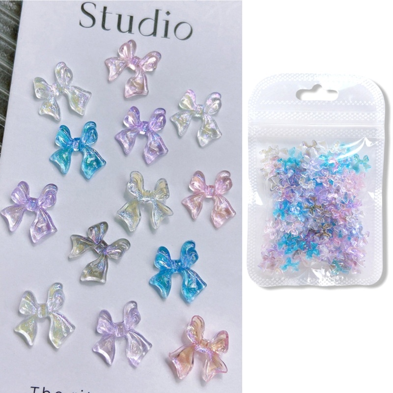 Siy Nail Art Rhinestones 3D Dekorasi Pesona Kuku Permata Liontin Dekorasi DIY Kerajinan Resin