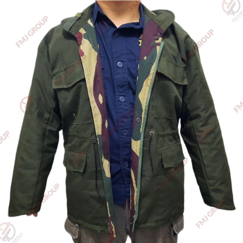 Jaket BB Bolak-Balik Tactical - Jaket Loreng DarahMengalir DM Jaket Kopassus