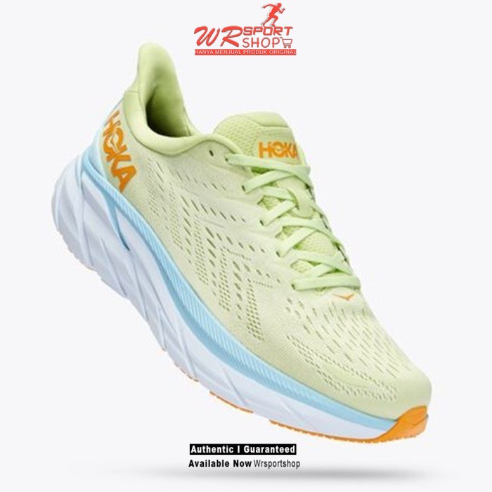 Hoka One One Clifton 8 Mens Running - Butterfly / Summer Song ORI