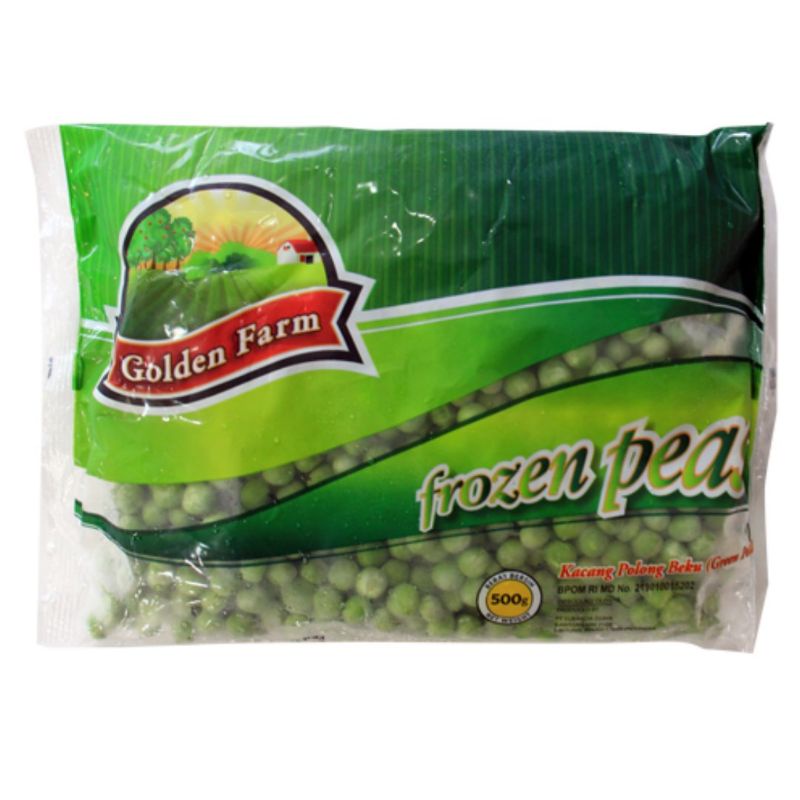 GOLDEN FARM Frozen Peas / Kacang Polong 500 gr