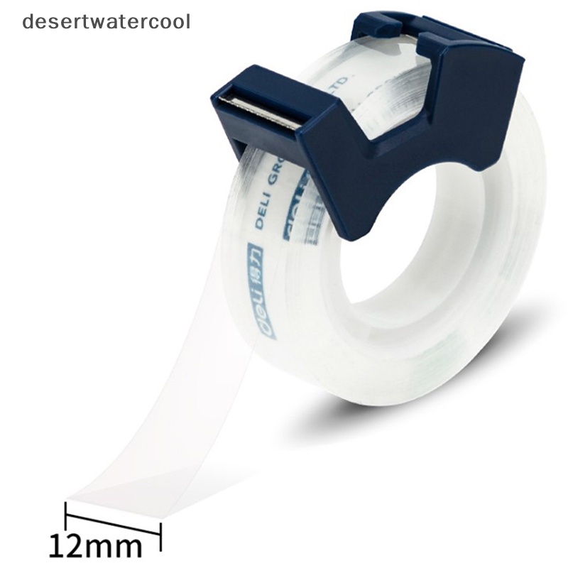 Deid Lakban Perekat Bening Writable Dengan Tape Cutg Tool Protable Tape Dispenser Martijn