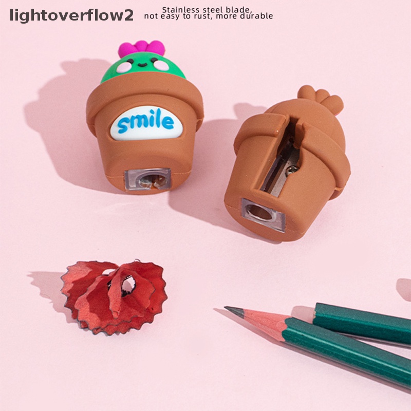 [lightoverflow2] 3d Animal Modelling Lucu Perlengkapan Sekolah Alat Tulis Back To School Sharpener Pensil Perlengkapan Kantor Kawaii Pulpen Hadiah Alat Tulis [ID]