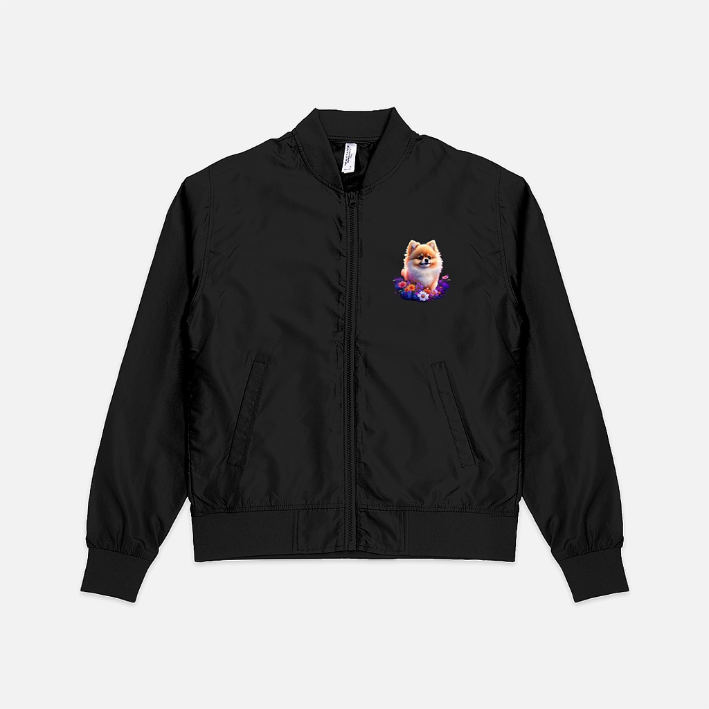 Bomber Jacket Pomeranian Dog /Anjing Pomeranian/Pom