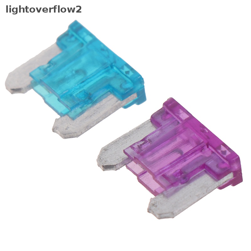 [lightoverflow2] 100x micro auto Mobil low profile mini blade fuse kit 3A5A7.5A10A15A 20A25A30A [ID]