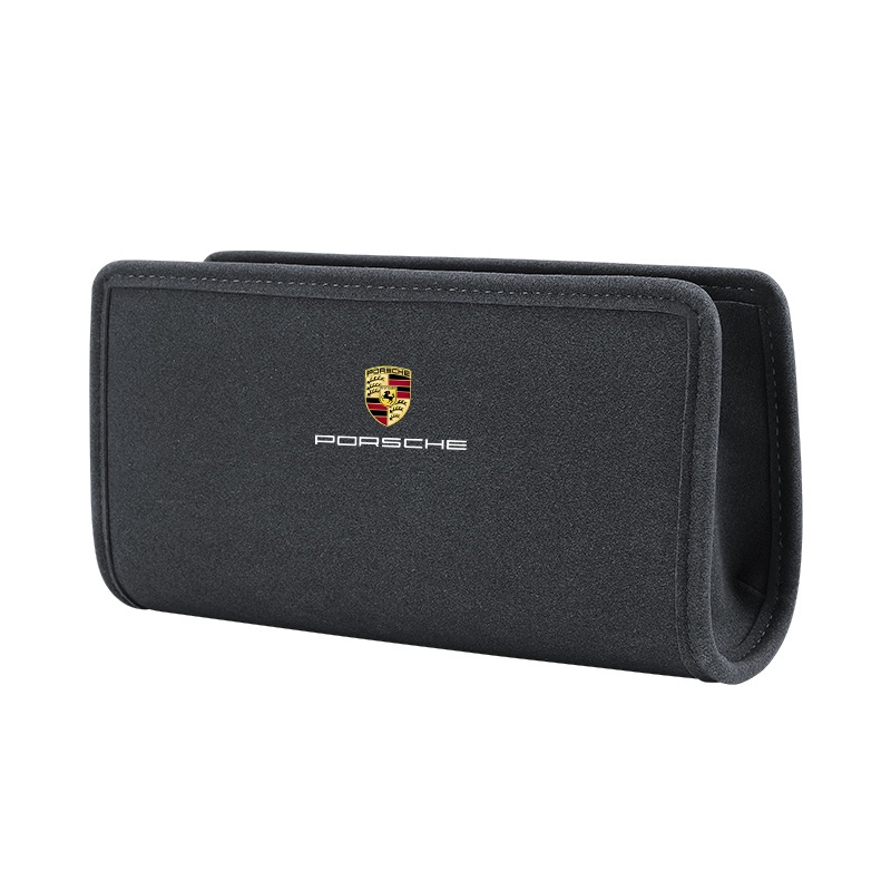 Porsche car storage box, Kotak Penyimpanan Kulit Mobil Cocok Untuk Rawit718 911 Panamera macan