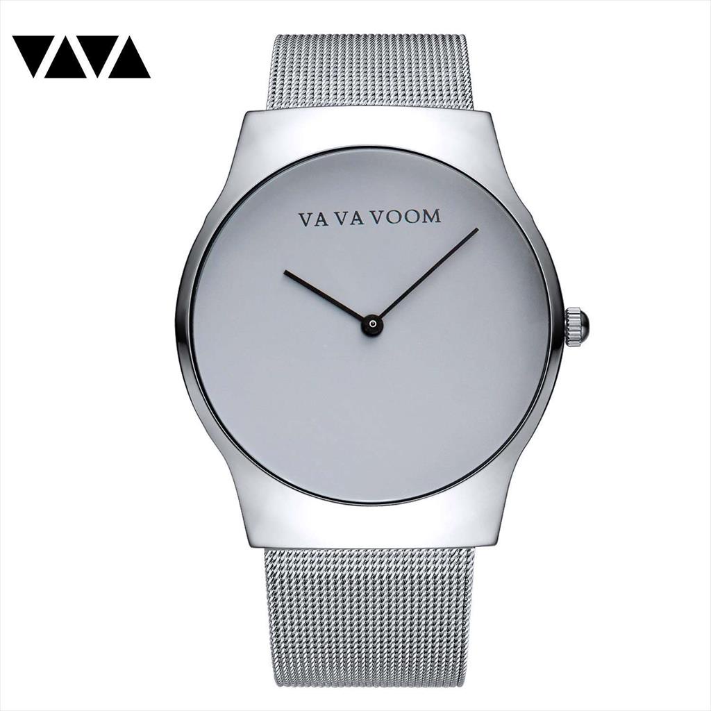 Jam Tangan Pria VAVA VOOM 802 Stainlees Steel Tali Pasir Anti Karat Premium Original