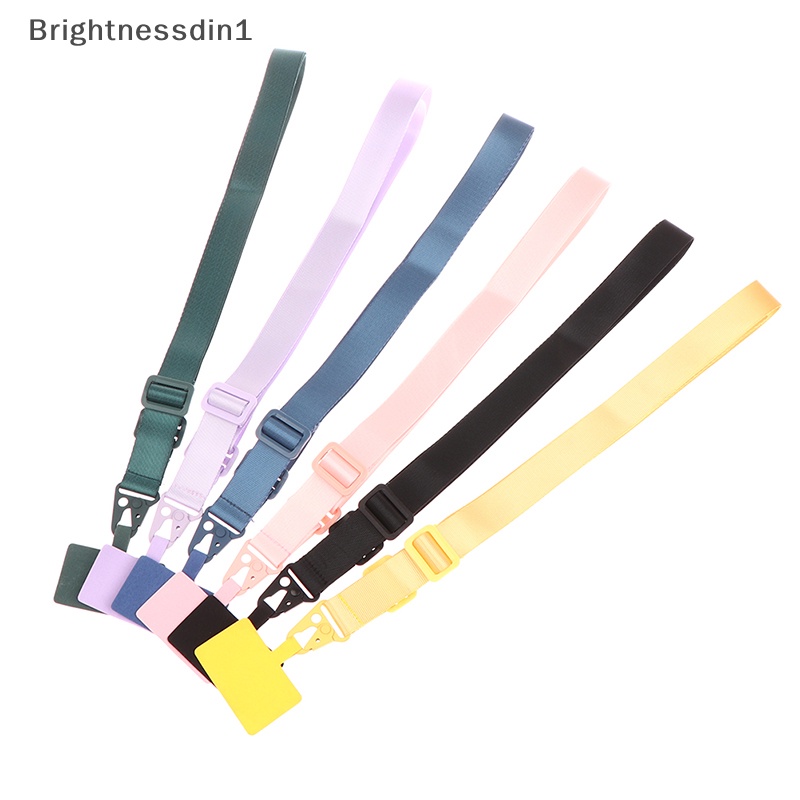 [Brightnessdin1] Lanyard Tali Ponsel Crossbody Adjustable Untuk Ponsel Butik Universal Dilepas