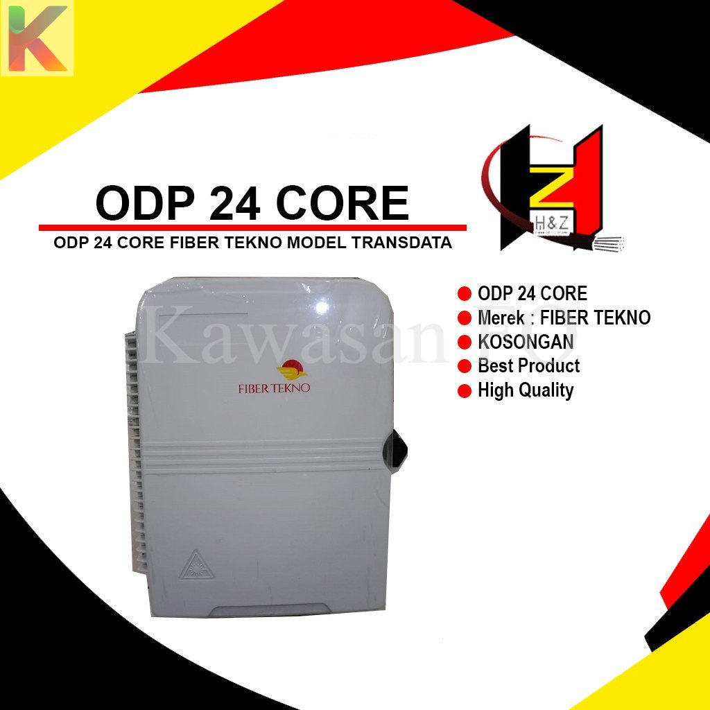 Odp 24 Core Model Transdata Brand Fiber Tekno FiberOptik FTTH