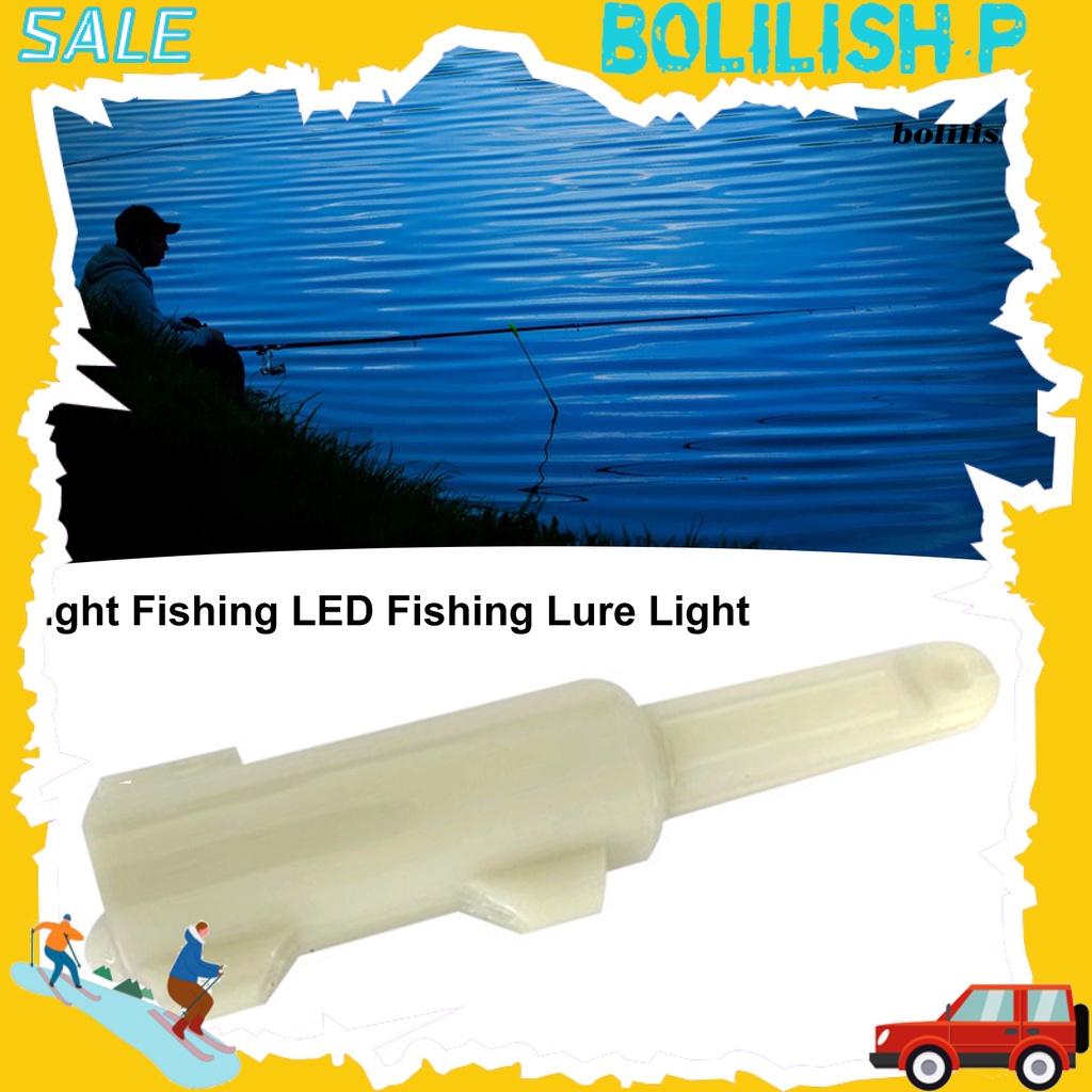 Bo-fish Atraksi Cahaya Dioperasikan Tahan Air Portabel Kecerahan Tinggi Submersible Fish Attraction Mini Deep Sea Underwater LED Attraction Gathering Lamp Untuk Memancing Di Luar Ruangan