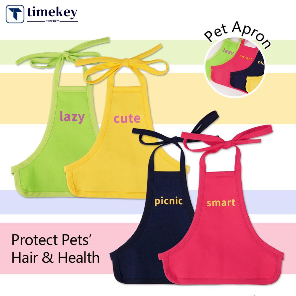 Timekey Celemek Anjing Peliharaan Lucu Bib Lucu Hewan Peliharaan Kostum Pesta Berdandan Perlengkapan Pakaian Kerja Hewan Peliharaan Untuk Anjing Sedang Besar Halloween S/M/L O7V2