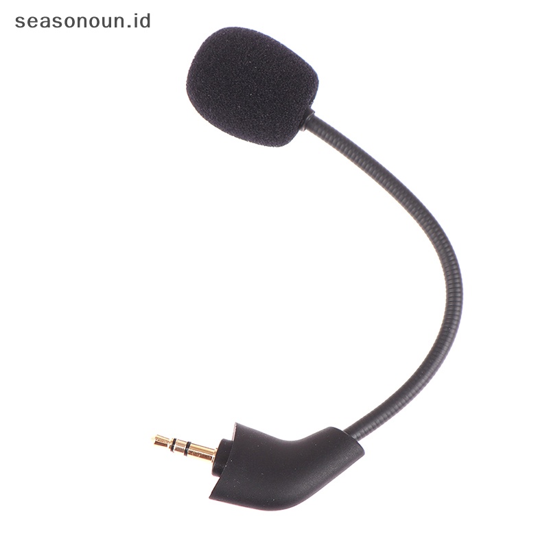 Seasonoun Mic Game Pengganti 3.5mm Microphone Untuk Kingston HyperX Cloud2Ii X Core.