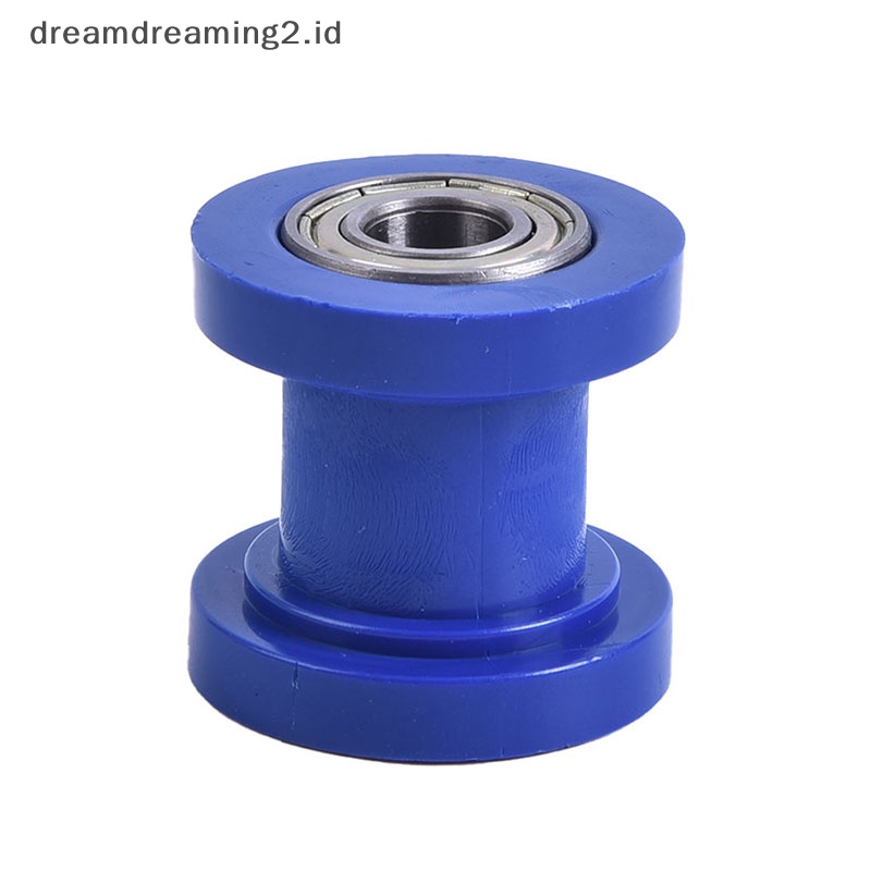 (drea) 1pcs 8mm 10mm Rantai Roller Slider Tensioner Wheel Guide Pit Kotoran Sepeda Mini Moto//