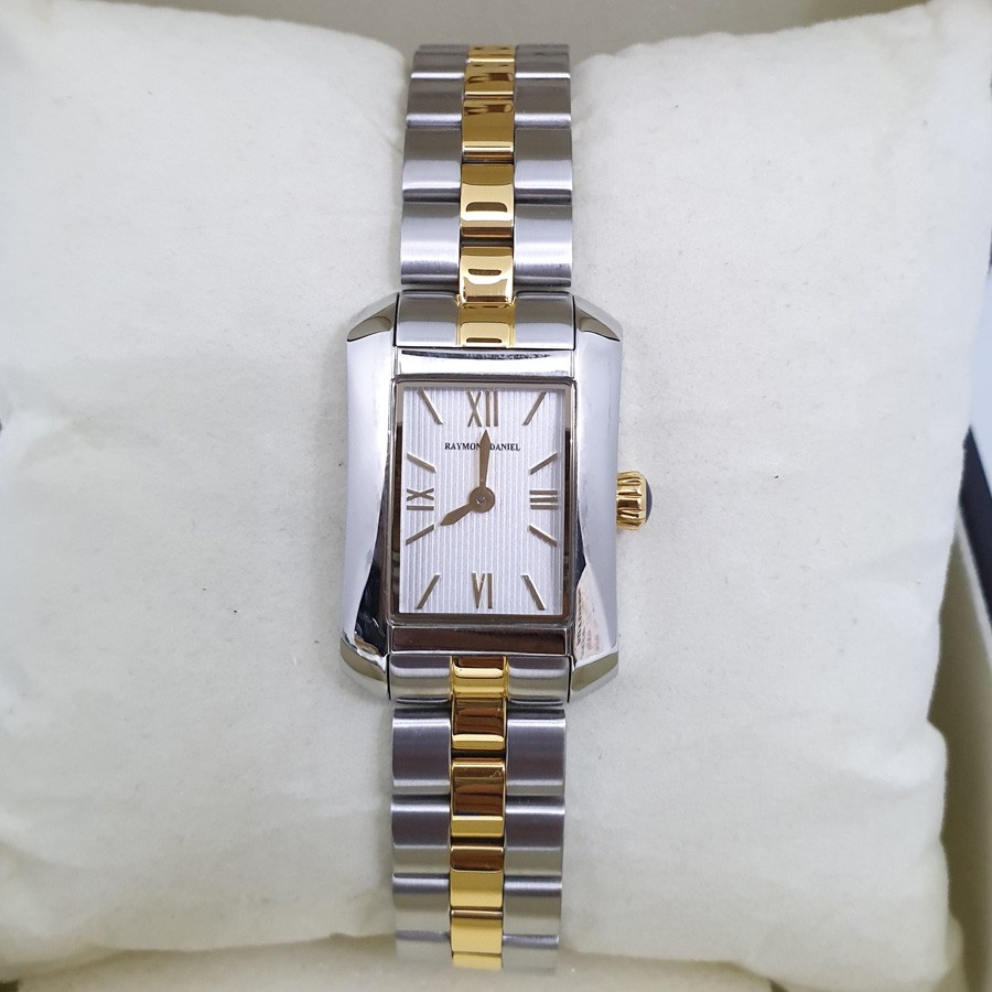 Raymond Daniel RD 239 Silver Gold ,Jam Tangan Wanita, Original