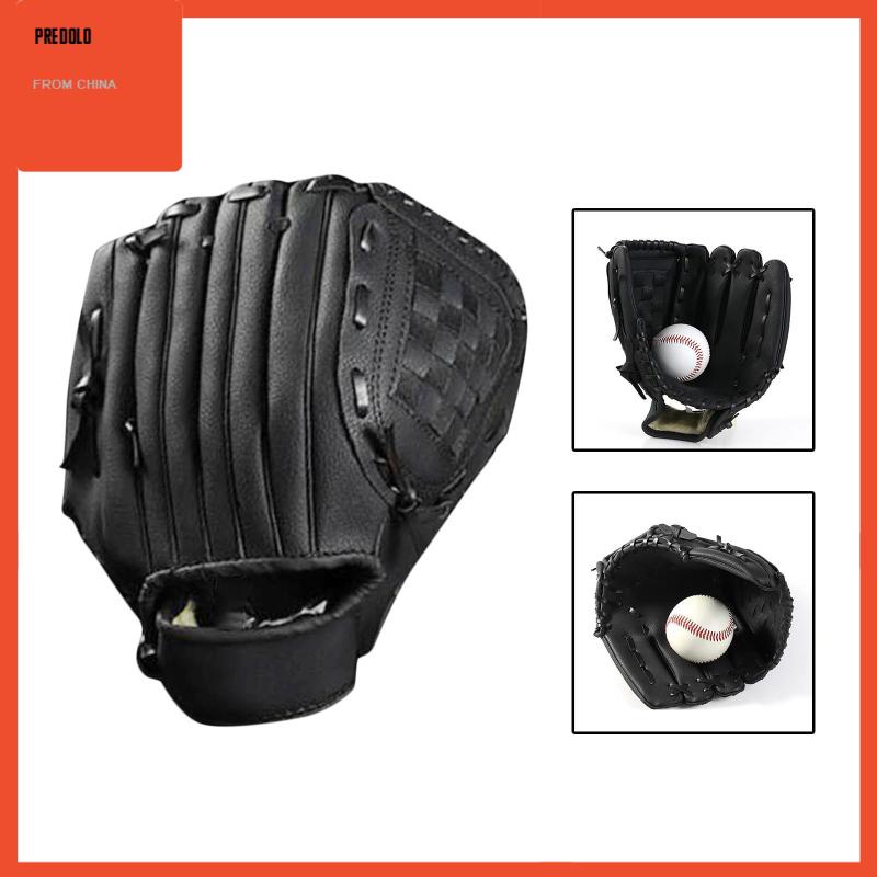 [Predolo] Softball Gloves Mitts Youth Outdoor Mudah Pecah Di Batting Sarung Tangan Baseball