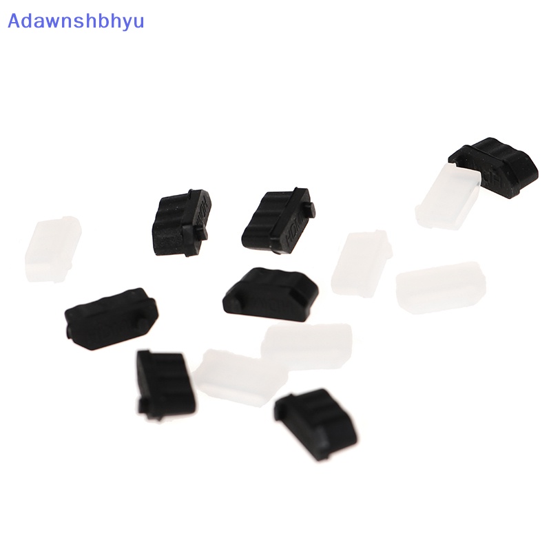 Adhyu 10pcs Cover Pelindung Penutup Karet Tutup Debu Untuk HDMI Female Dust Plug ID