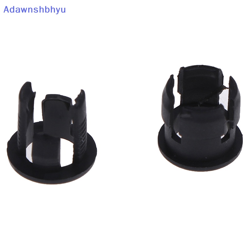 Adhyu 50Pcs Klip Holder LED Plastik 3mm/5mm-Bezels Mounts Cases Rumah Hitam ID