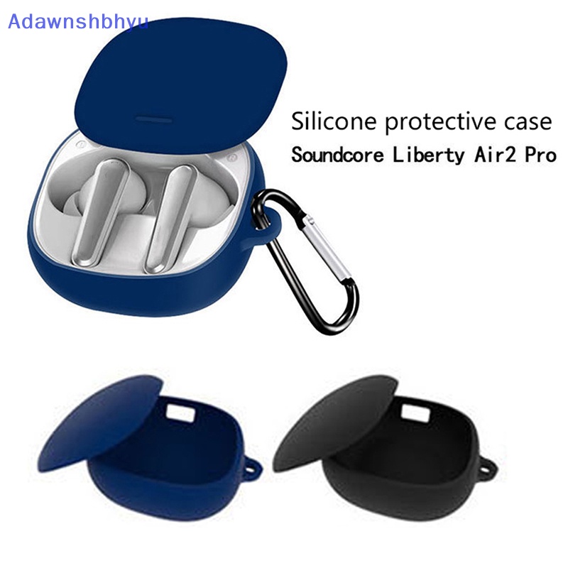 Adhyu 1PC Untuk Anker Soundcore Liberty Air2 Pro Case Shell Pelindung Silikon Nirkabel Bluetooth Earphone Aksesoris Anker Air2 Pro ID