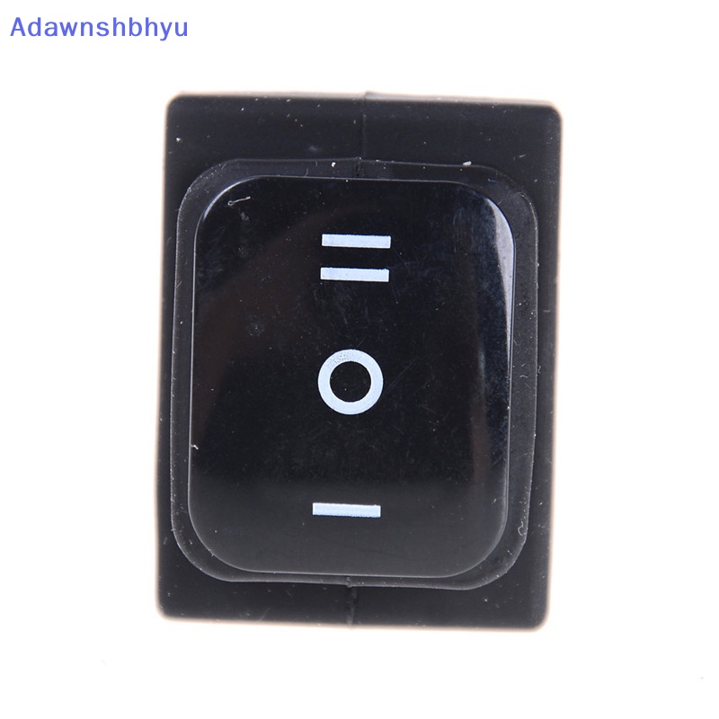 Adhyu 12V Hitam Waterproof 6Pin DPDT Self Locking Rectangle Rocker Switch ID