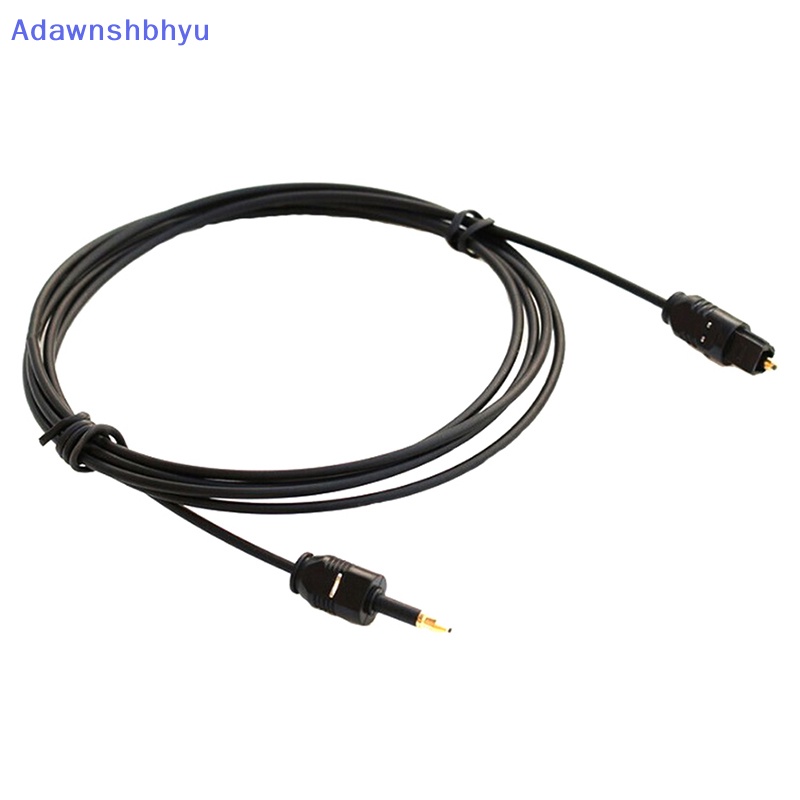 Adhyu 1.96Ft Toslink Male to Mini Plug 3.5mm Male Digital Optik SPDIF Kabel Audio ID