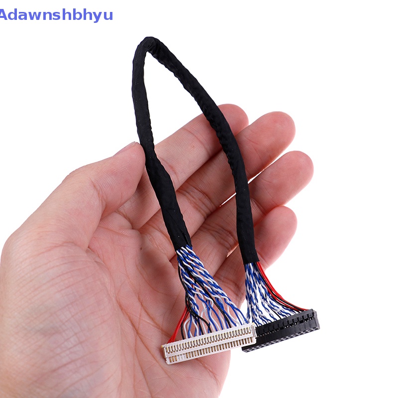 Adhyu Kabel lvds 25Cm 8bit fix-30 pin 2ch Untuk controller panel lcd/led 17-26inch   Id