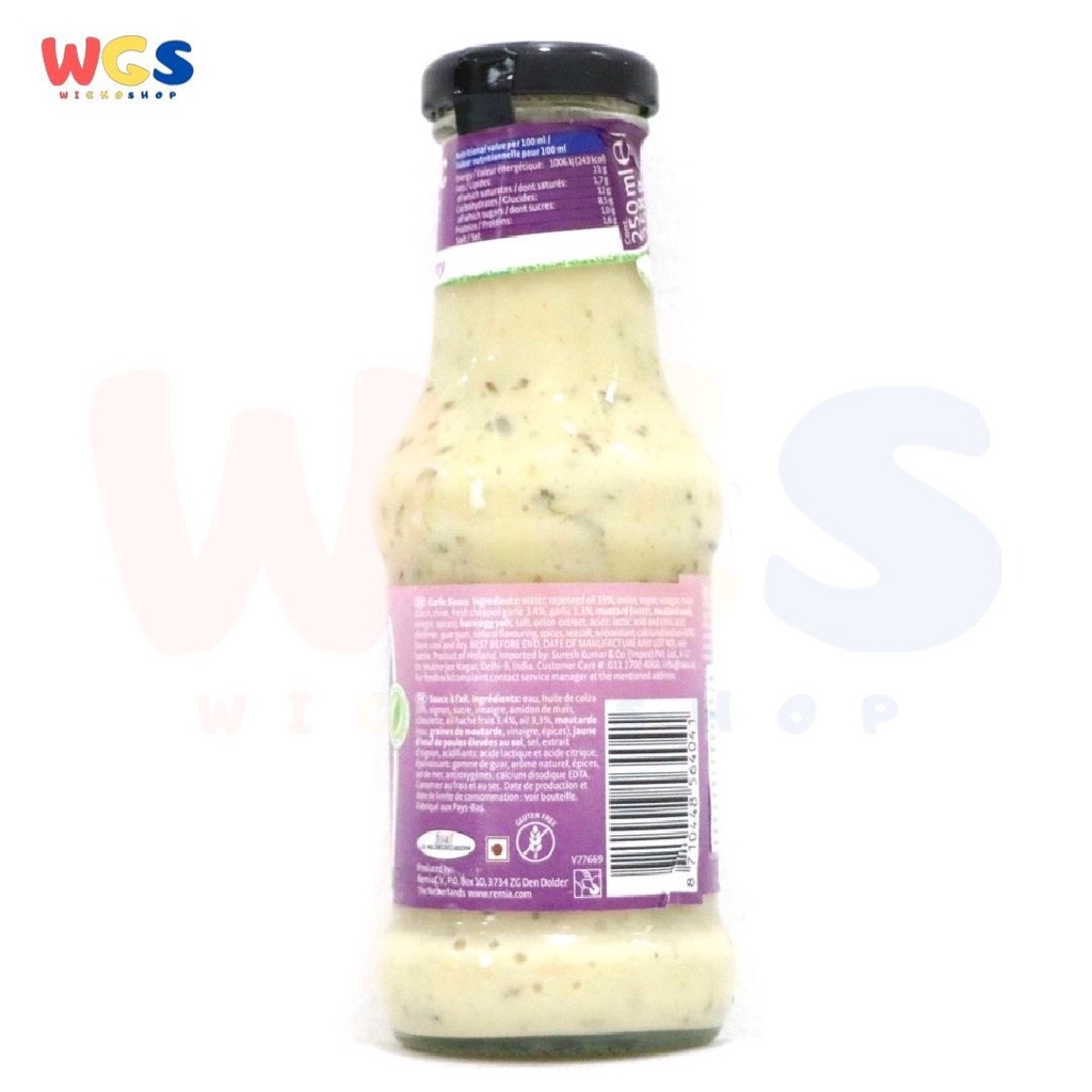 Remia Garlic Sauce Fresh &amp; Creamy 250 ml