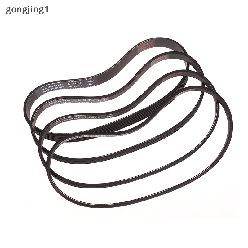 Ggg V-Belt PJ457 180J Sabuk Karet 3per4 /5 /6 Rib Untuk DIY RC Motor Transmission Belt DIY Model Motor Belt Parts ID