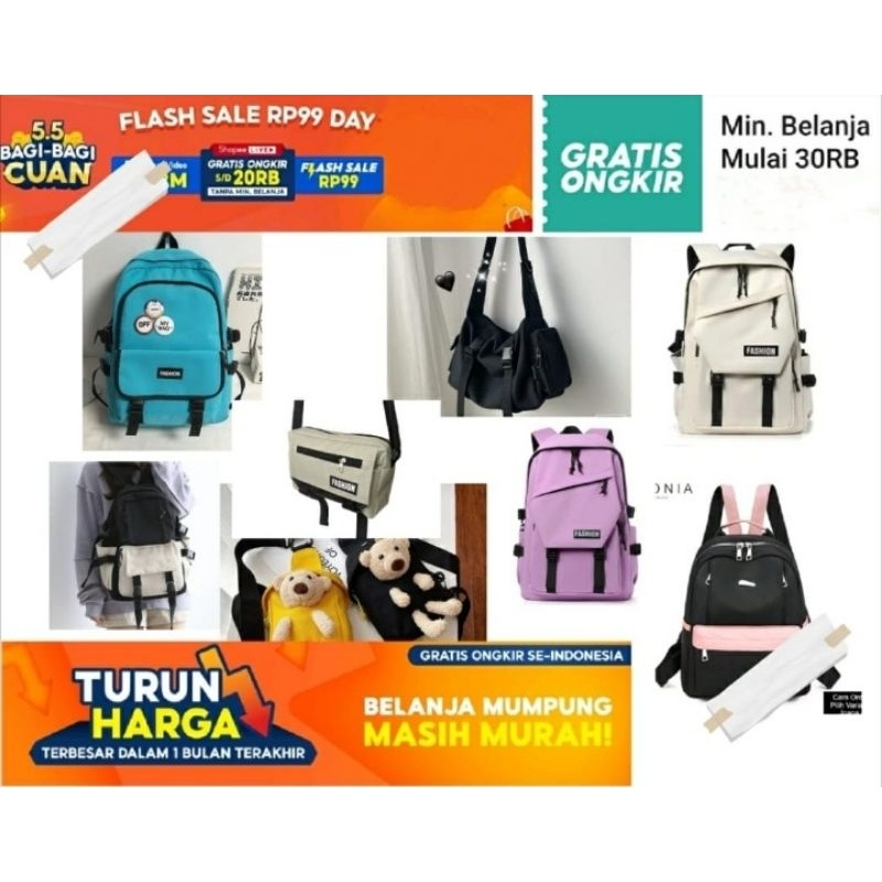 Tas ransel untuk wanitatas ransel mewah warna tas wanita modis