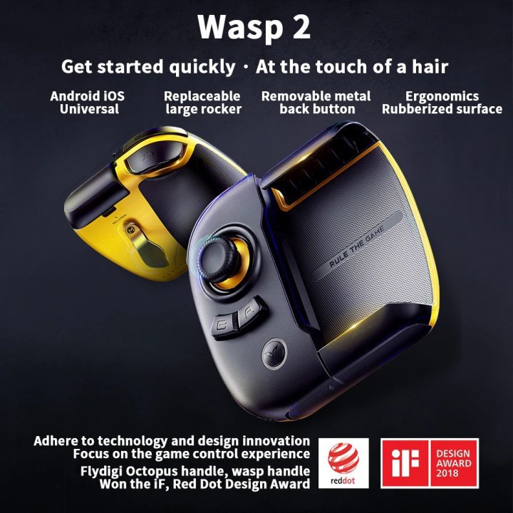 716 FLYDIGI WASP 2 One-handed Gamepad - Elite Edition