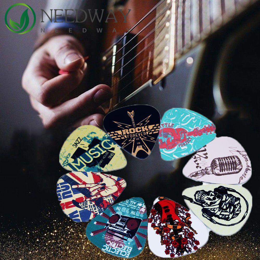 Needway  Guitar Picks Pattern Mediator 0.71mm Rock Acoustic Elektrik Shrapnel