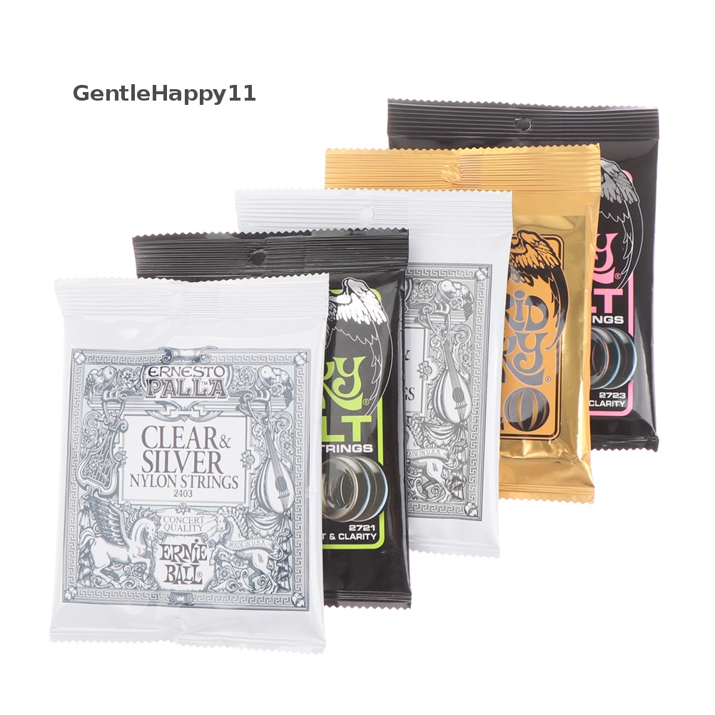 Gentlehappy Ernie Ball Senar Gitar Elektrik Main Aksesori Gitar Rock Metal Berat Asli id