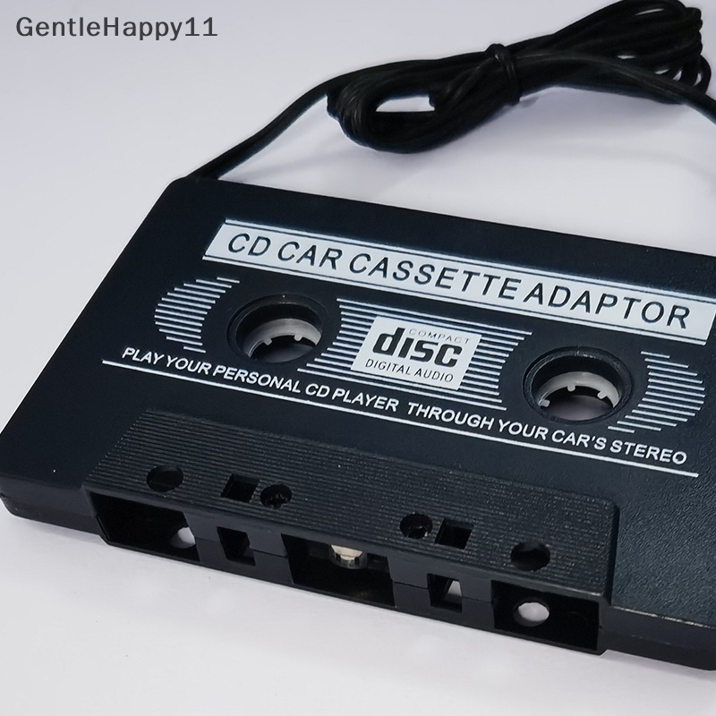 Gentlehappy High Quality Car MP3 MP4 Kaset Tape Adapter Handphone Audio Converter Car Tape Converter Untuk IPod MP3 CD DVD Player id