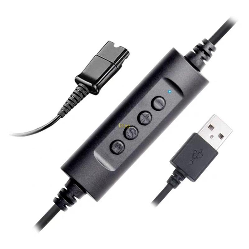 Bt Headset Berkualitas Tinggi QD Konektor Putus Cepat Ke Kabel Adaptor USB