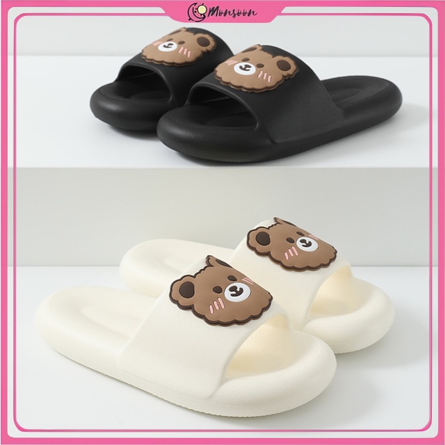 MONSOON - D6151 Sandal Korea Style / Sandal Rumah / Sandal Import / Sandal Wanita Slop / Sandal Wanita / Sandal Santai