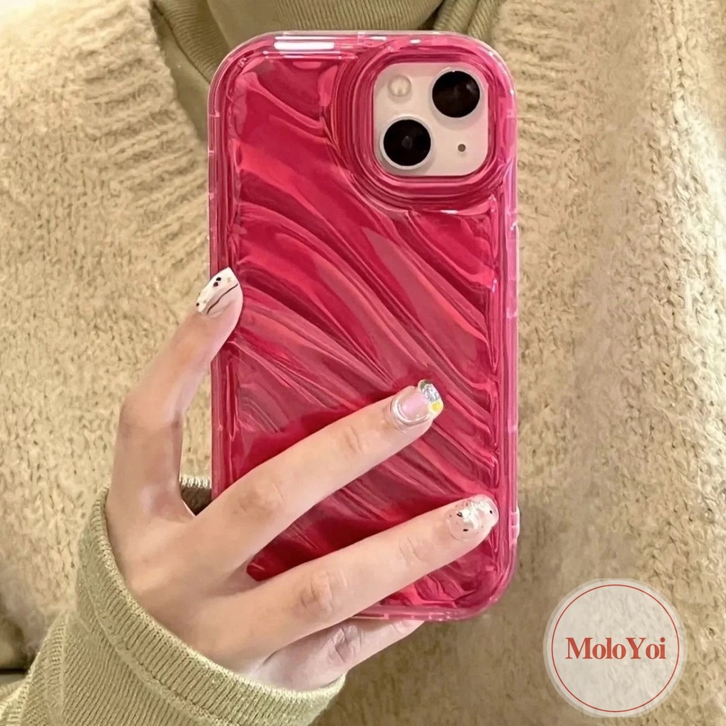 Casing Ponsel Kartu Laser Mewah Simple Mempesona Kompatibel Untuk IPhone 7Plus XR X XS Max11 12 13 14 Pro Max6 8 6S 7 Plus SE 2020 Kreatif 3D Stereo Pola Korgasi Soft Cover