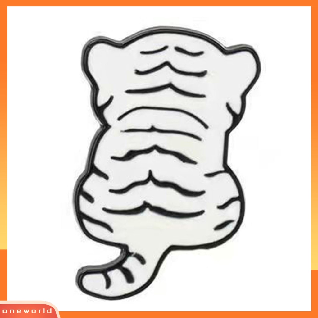 [ONE] Bros Pin Macan Belakang Tetes Minyak Pria Wanita Halus Tahan Lama Bros Baju Dekor