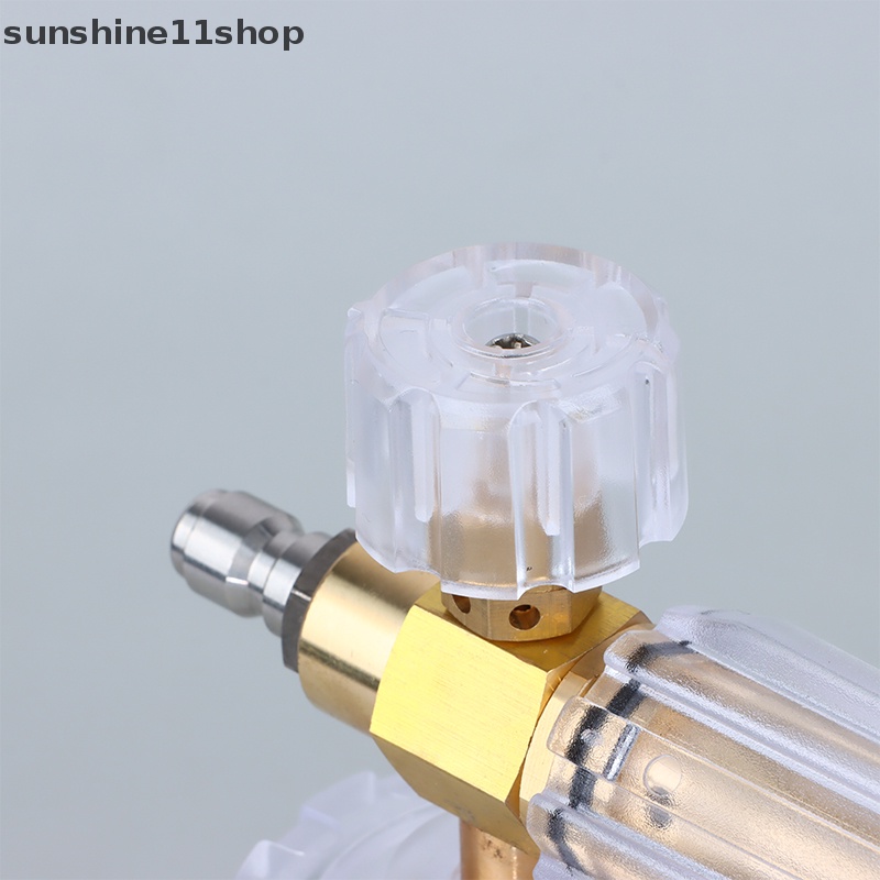 Sho Transparan Foamer Jet Bottle High Pressure Foam Lance Mesin Cuci Mobil High Foaming N