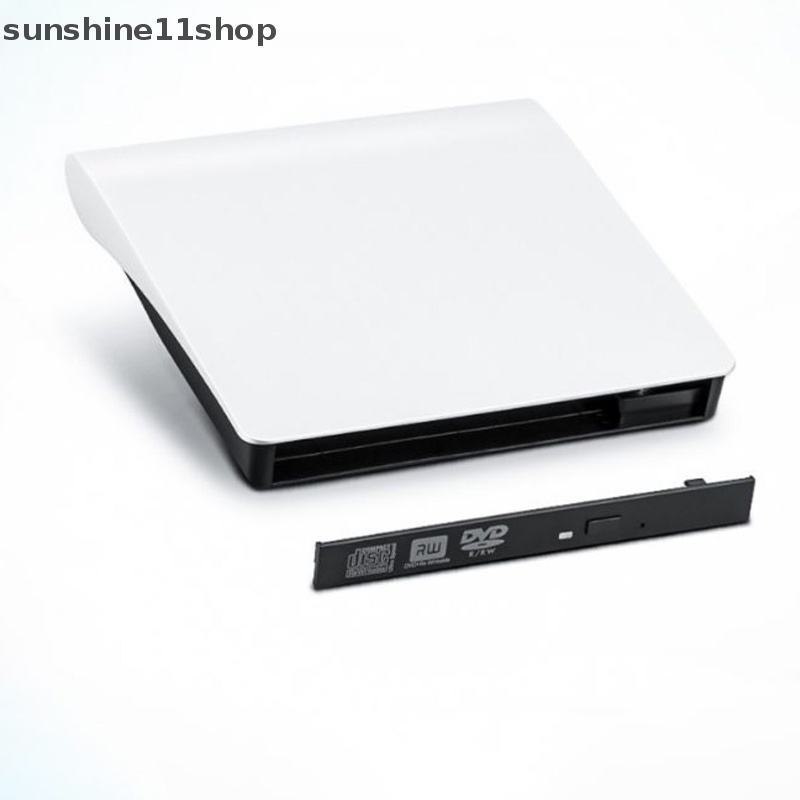 Sho USB 3.0 DVD Drive External Optical Drives Enclosure SATA Ke USB Casing Eksternal Untuk Laptop Notebook Tanpa Drive N